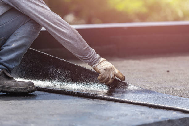 Professional Crawl Space Encapsulation technician working in Weston, MI